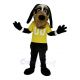 Cool Black Dog Mascot Costume Animal