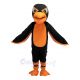  Black and Orange Falcon Bird Mascot Costume Animal