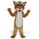 Cute Bobcat Mascot Costume Animal