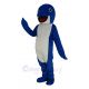 Cute Blue Whale Mascot Costume Ocean