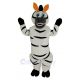 Cute Zebra Mascot Costume Animal