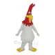 White Rooster Mascot Costume Animal