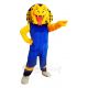 Blue Shirt Sports Snake Mascot Costumes