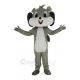 Cute Grey Squirrel Mascot Costume Animal