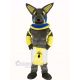 Gray Wolf Mascot Costume Animal