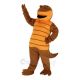 Orange Billy Salamander Mascot Costume Animal