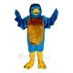 Cute Blue Bird Mascot Costume Bird