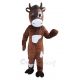 Brown Cow Cattle Mascot Costume Animal