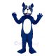 Blue Boston Terrier Dog Mascot Costume Animal