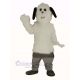 White Shaggy Maggy Dog Mascot Costume Animal