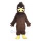 Brown Crested Hawk Bird Mascot Costume Animal