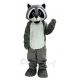 Robbie Raccoon with White Belly Mascot Costume