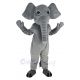 Grey Elephant Adult Mascot Costume Animal