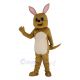 Cute Brown Kangaroo Mascot Costume Animal