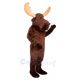 Cute Brown Moose Mascot Costumes