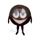 Hockey Puck Mascot Costume