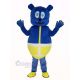 Blue Bear Monster Mascot Costume