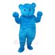 Blue Long Hair BearMascot Costumes