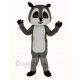 Gray Raccoon Mascot Costume