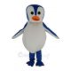 Blue and White Penguin Mascot Costume Animal