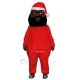 Black Santa Claus Father Christmas Mascot Costumes People