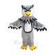 friendly Gray Owl Mascot Costume Animal