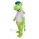 Green Dragon Mascot Costume Animal