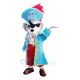 Pirate Wolf Adult Mascot Costume