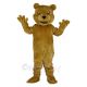 Long-haired Brown Bear Mascot Costume Animal