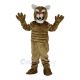 Powerful Brown Cougar Mascot Costume Animal