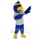 Blue Falcon Eagle Mascot Costume Animal in White T-shirt