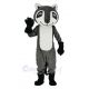 Lovely Gray Raccoon Mascot Costume Animal