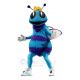 Blue Hornet Bee Mascot Costumes