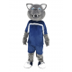 Sports Gray Wolf Mascot Costume Animal