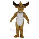 Strong Power Muscly Moose Mascot Costume Animal