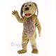 Dog with Brown Belly Mascot Costume Animal