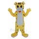 Cute Yellow Cheetah Mascot Costume Animal