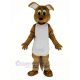 Dark Tan Kangaroo Mascot Costume Animal