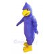 Purple Hawk Mascot Costume Animal