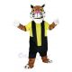 Tiger in Sweatshirt Mascot Costume Animal