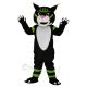 Black Wildcat Mascot Costume Animal