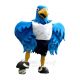 Big Blue Bird Mascot Costume