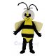 Lovely Yellow Bee Mascot Costume Insect