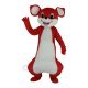 Cute Red Kangaroo Mascot Costume Animal