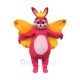 Pink Butterfly Easter Bunny Mascot Costumes