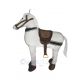 Cute White New 2 Person Horse Mascot Costume