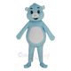 Light Blue Bear Mascot Costume Animal