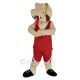 Cobra Snake in Red Clothes Mascot Costume Animal