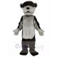 Gray Otter Mascot Costume Animal