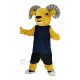 Light Brown Sport Ram Mascot Costume Animal